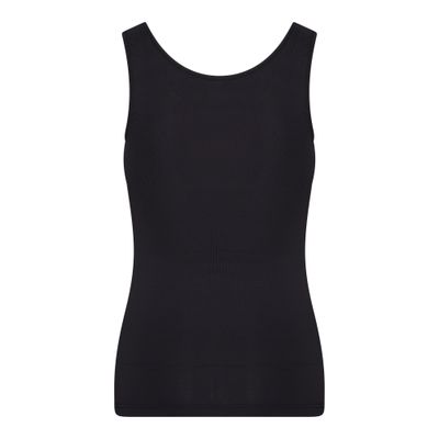 (07-128) Dames hemd Elegance zwart XXL