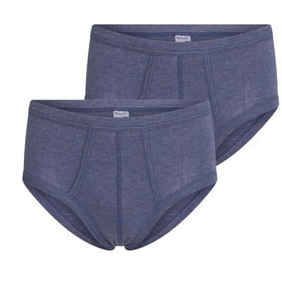 (04-592) Heren slip  2-pack M55 marine M