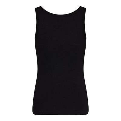 (10-520) Jongens singlet Comfort feeling zwart 134/140