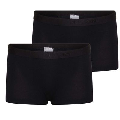 (21-453) Meisjes boxer 2-pack Young zwart 104/116