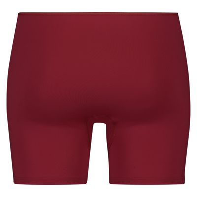 (02-485) Dames short Elegance lange pijp Donkerrood L