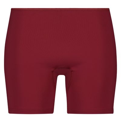 (02-485) Dames short Elegance lange pijp Donkerrood L