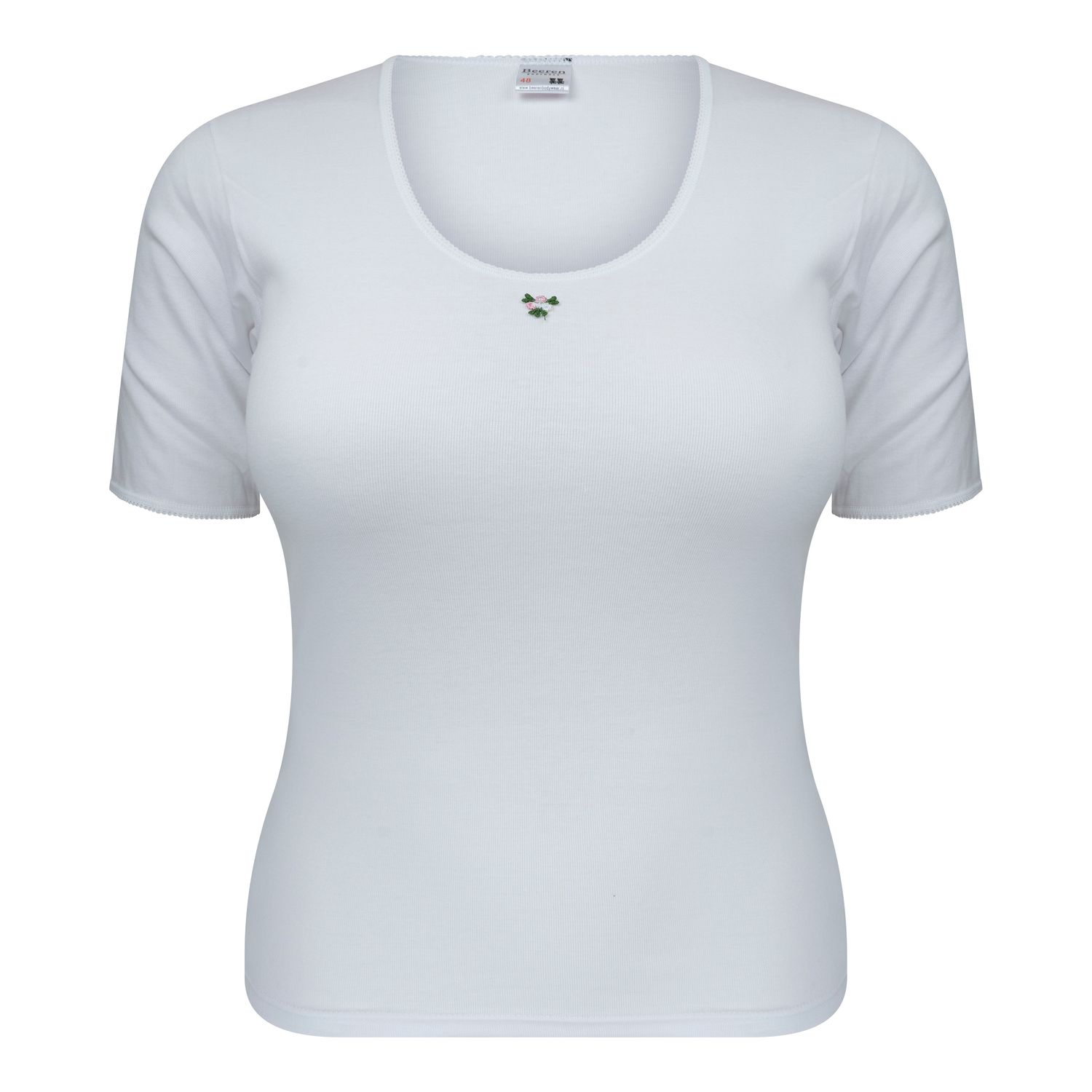 (07-418) Onderblouse M3000 korte mouw wit 52