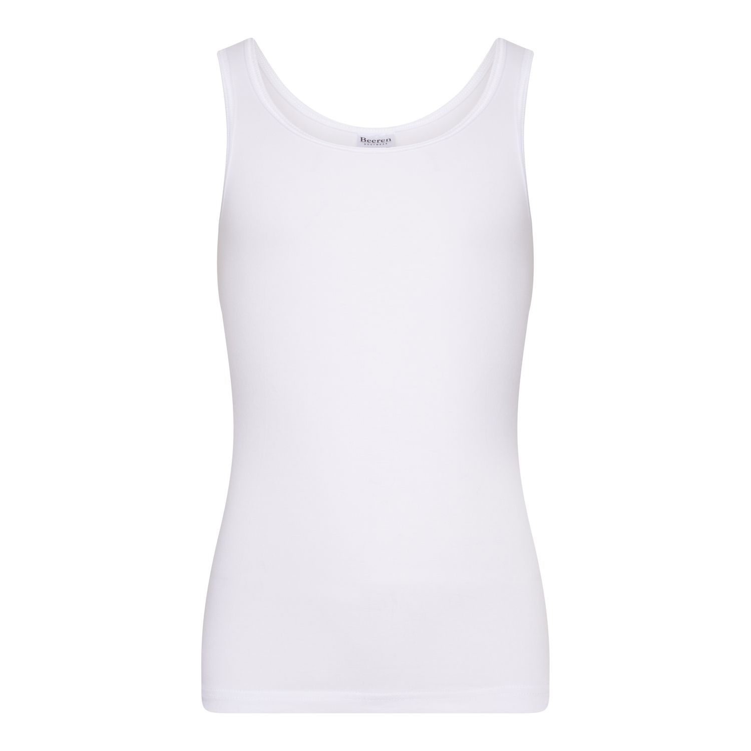 (08-440) Meisjes hemd Comfort feeling wit 146/152