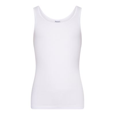 (08-440) Meisjes hemd Comfort feeling wit 146/152