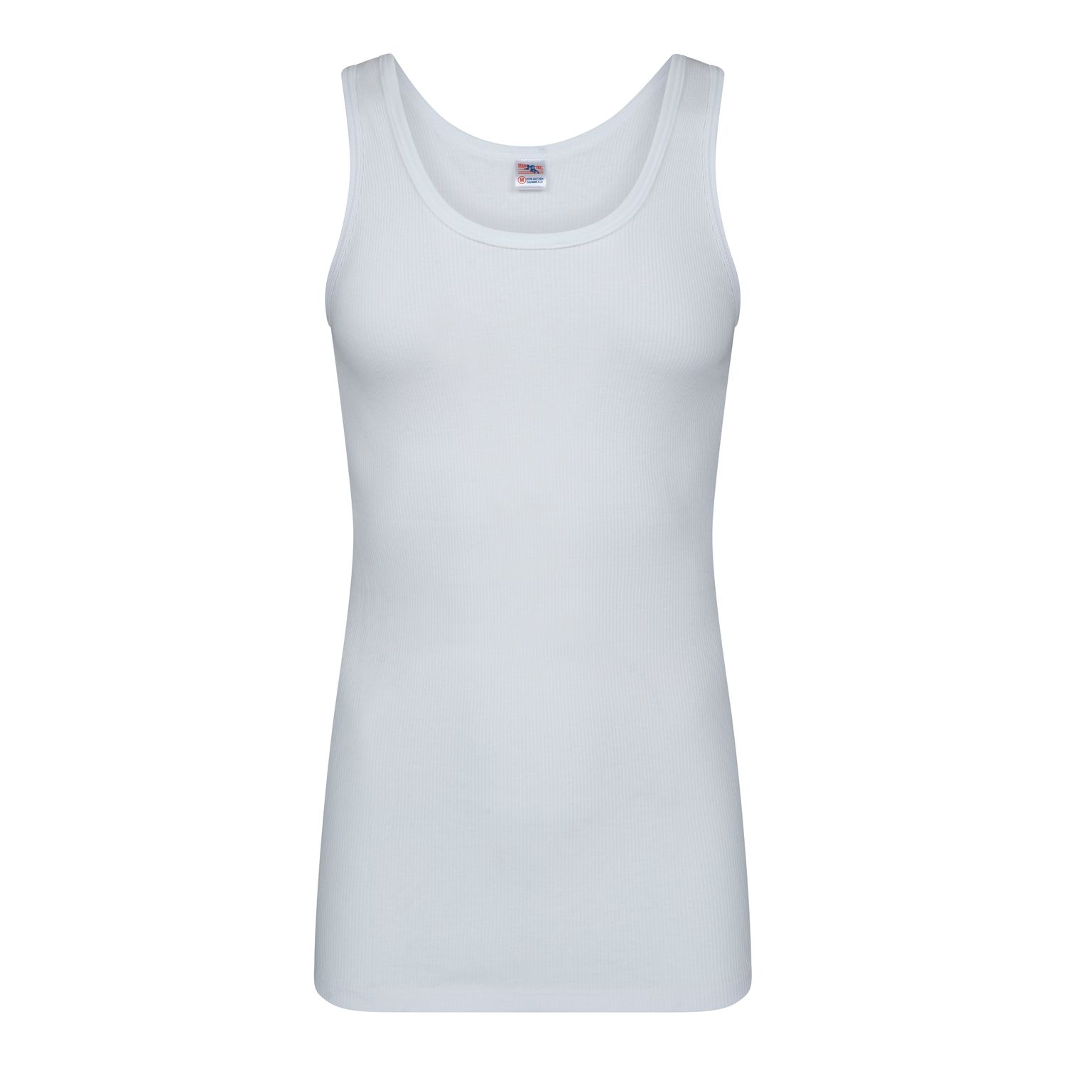 (09-550) Heren singlet Startex wit S