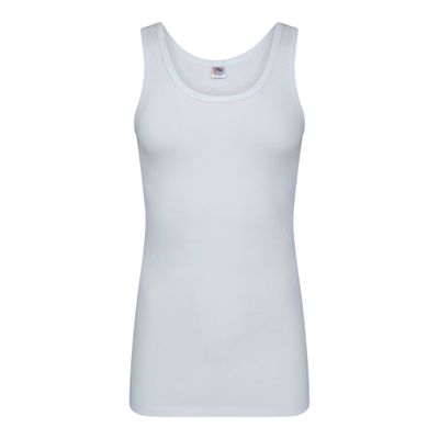 (09-550) Heren singlet Startex wit S