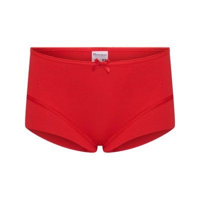 (21-426) Meisjes short 2-pack Elegance rood 158/164
