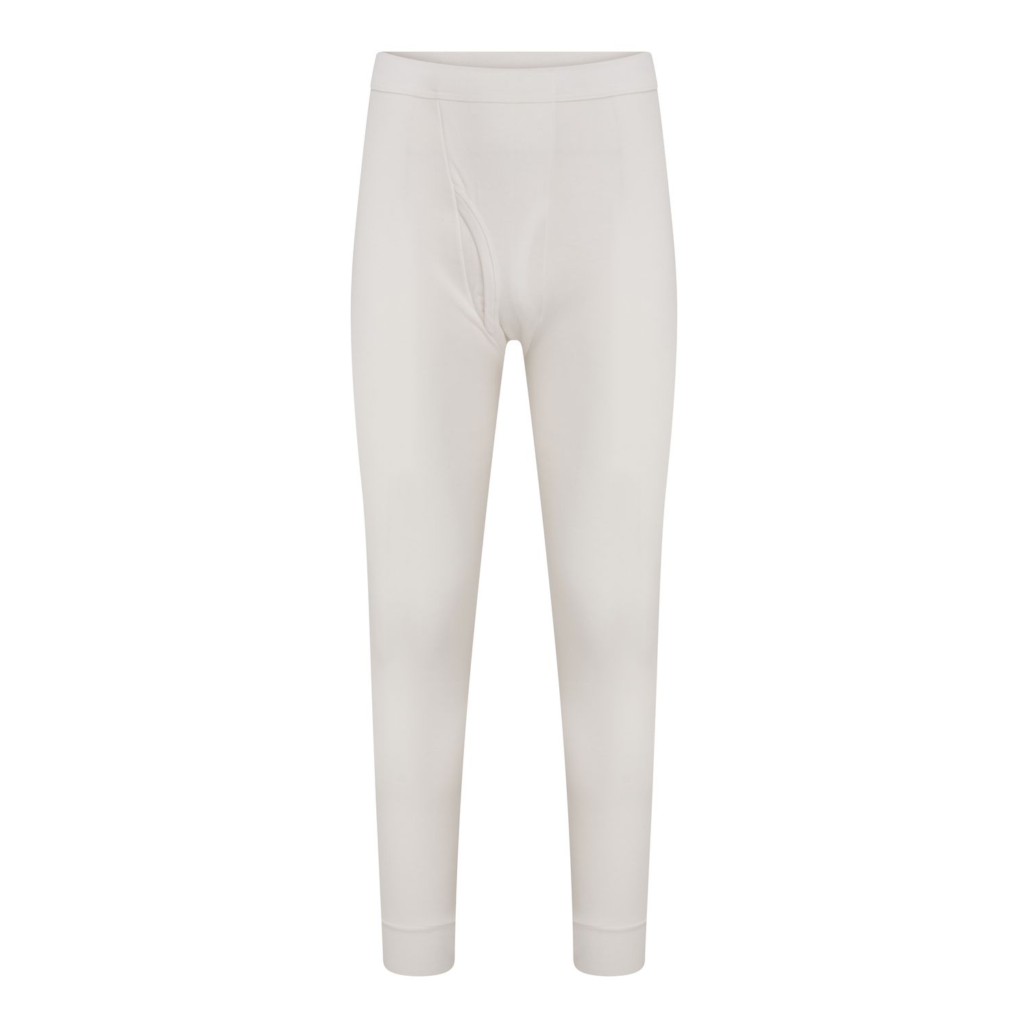 (05-429) Heren lange pantalon Thermo wolwit XXL