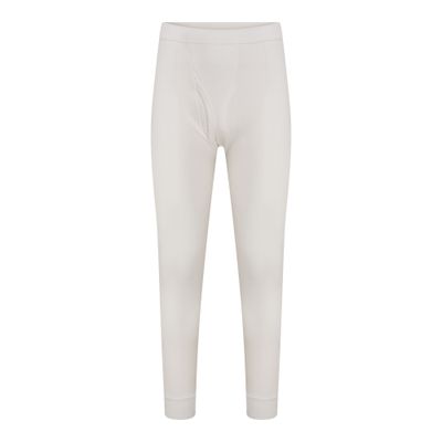 (05-429) Heren lange pantalon Thermo wolwit XXL