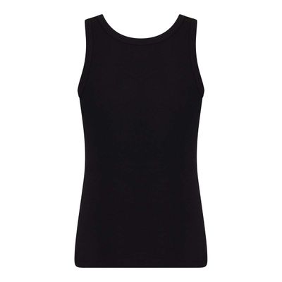 (10-611) Jongens singlet Young zwart 152/164
