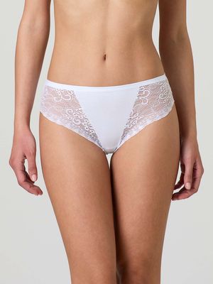 062 D. Slip Donna met kant wit