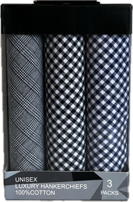 618-123 Zakdoeken 3-pack Unisex