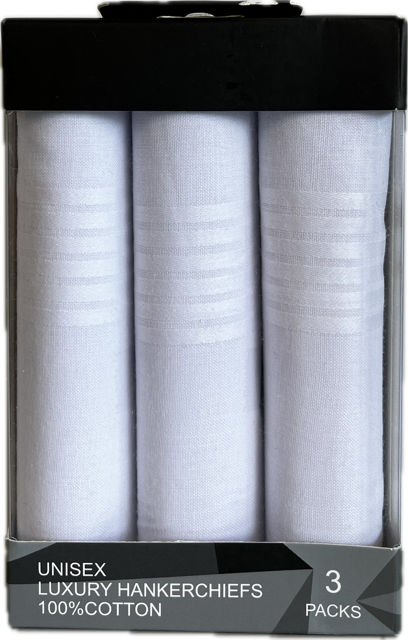 618-123 Zakdoeken 3-pack Unisex