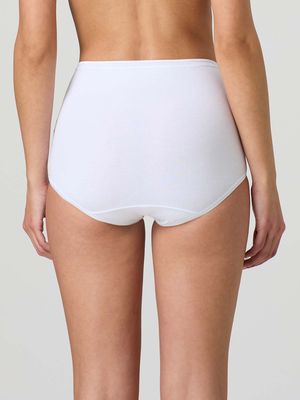 (06) Jadea D. Tailleslip met kant wit