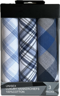 618-123 Zakdoeken 3-pack Unisex