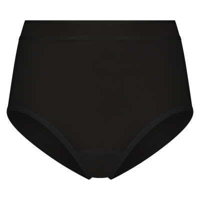 (01-537) Dames slip maxi Green comfort zwart L