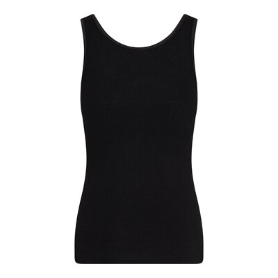 (08-440) Meisjes hemd Comfort feeling zwart 170/176