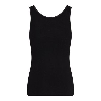 (08-440) Meisjes hemd Comfort feeling zwart 134/140