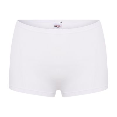(16-412) Dames boxershort 2-pack Comfort feeling wit S