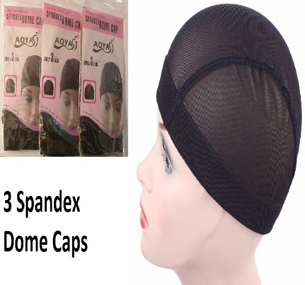 spandex dome cap