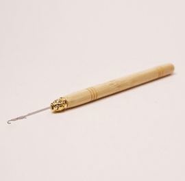 Wooden handle Crotchet braid latch hook needles small //same day processing