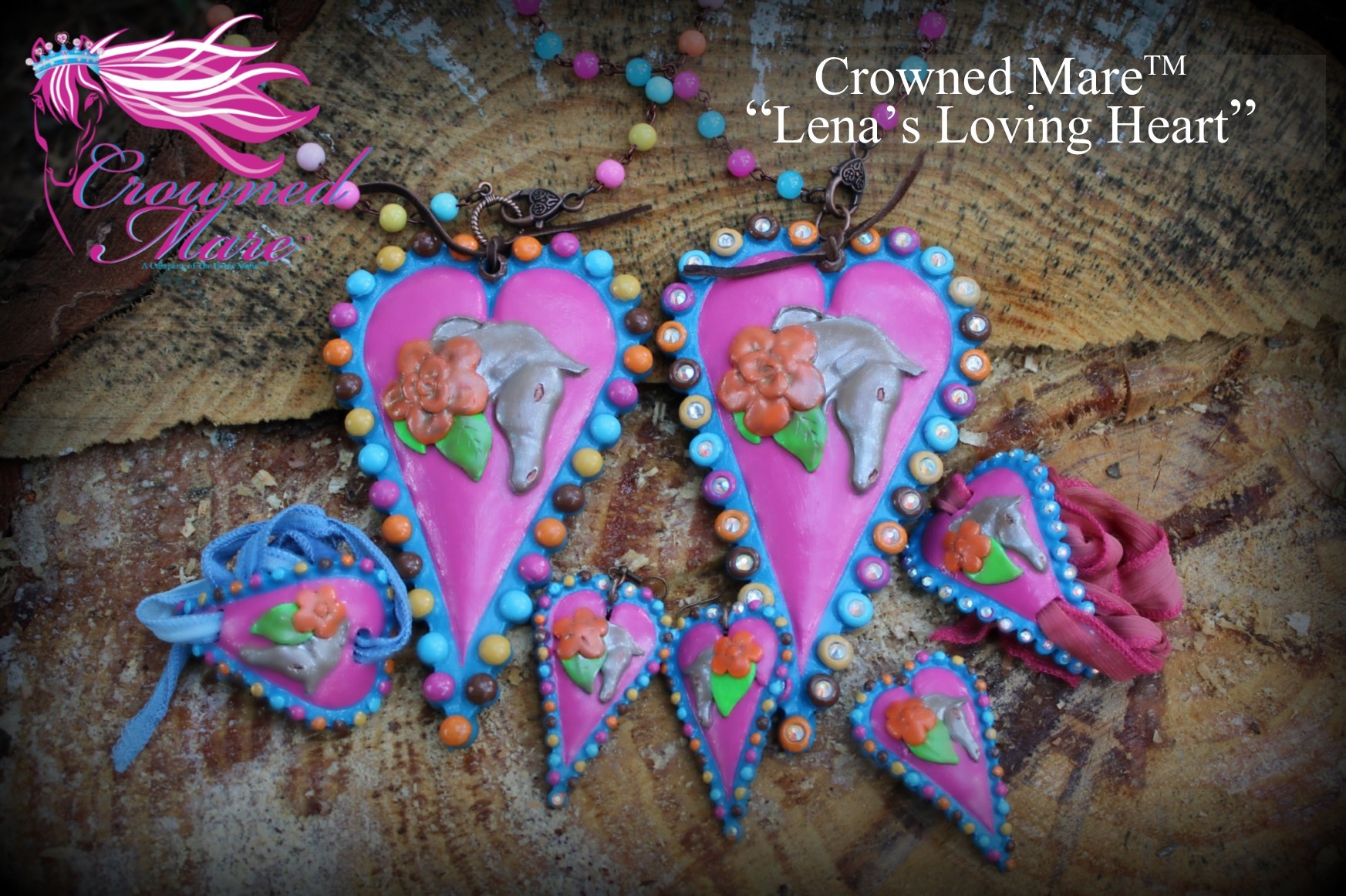 Lena's Loving Heart - EARRINGS