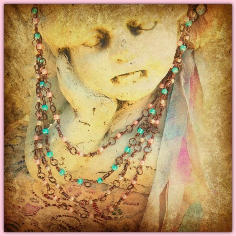 "Layered Romance" - Necklaces - Sold by The Horse Mafia