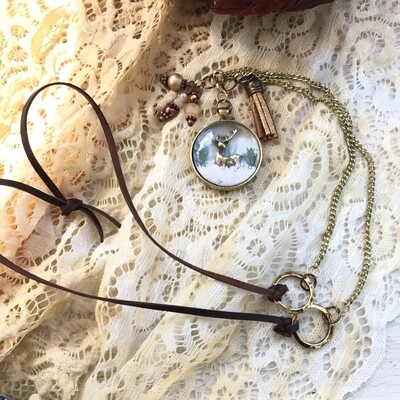 Snow Deer NECKLACE