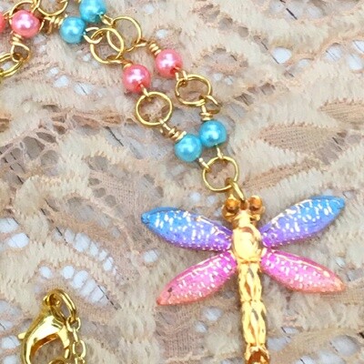 Whimsical Dragonfly Necklace