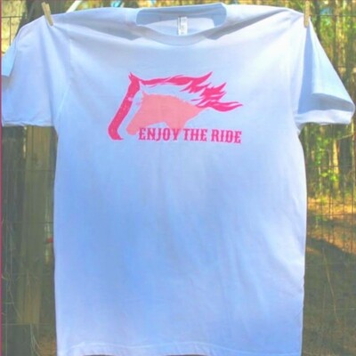 Enjoy The Ride Inspirational Tee Shirt