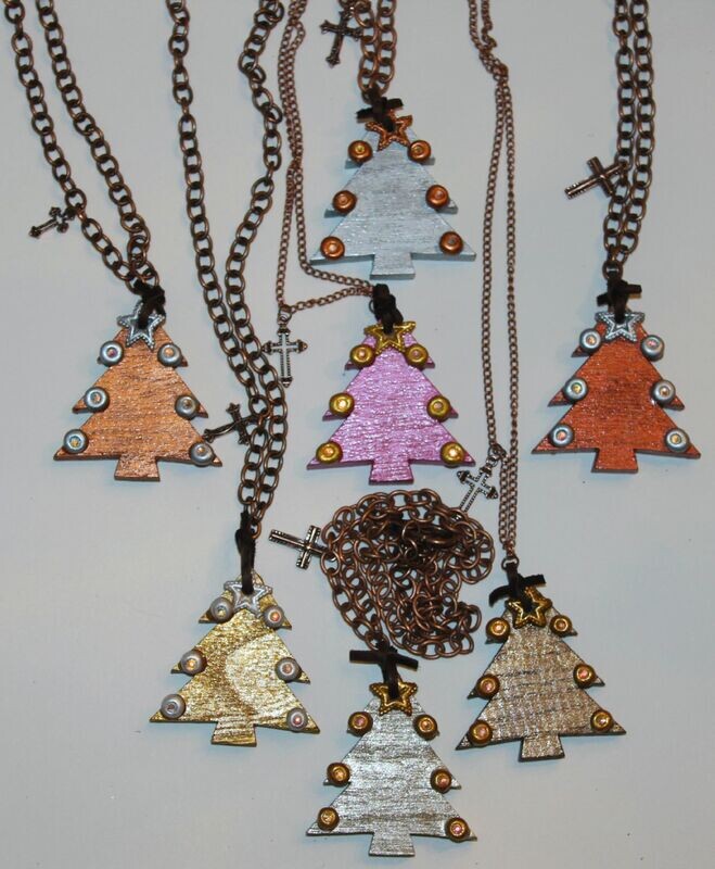 Christmas Tree Necklace