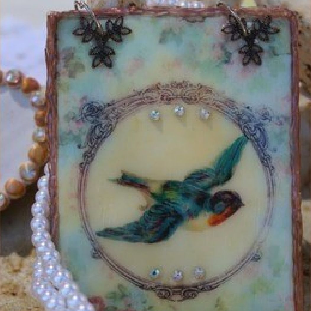 Somewhere In Time - Shabby Bird 2