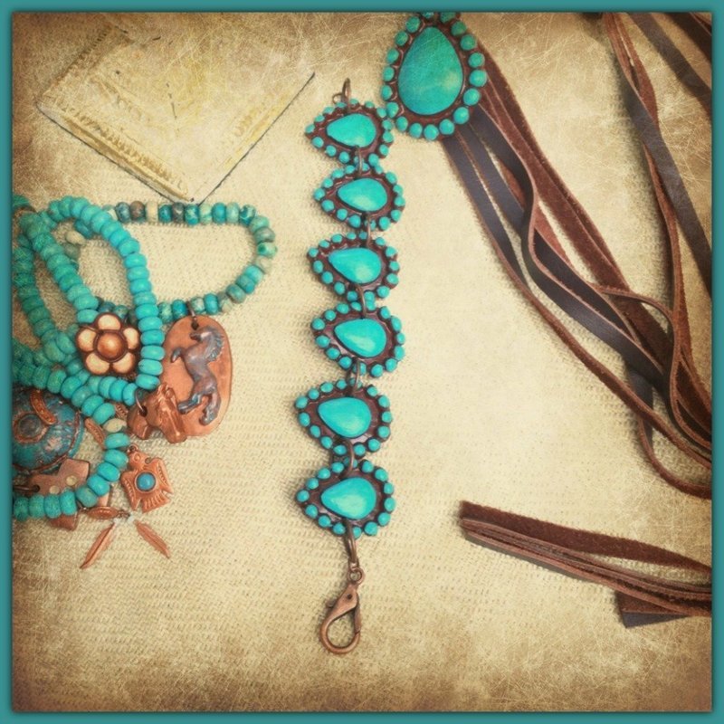 "Her Strength" Necklace on right - Sold By The Horse Mafia