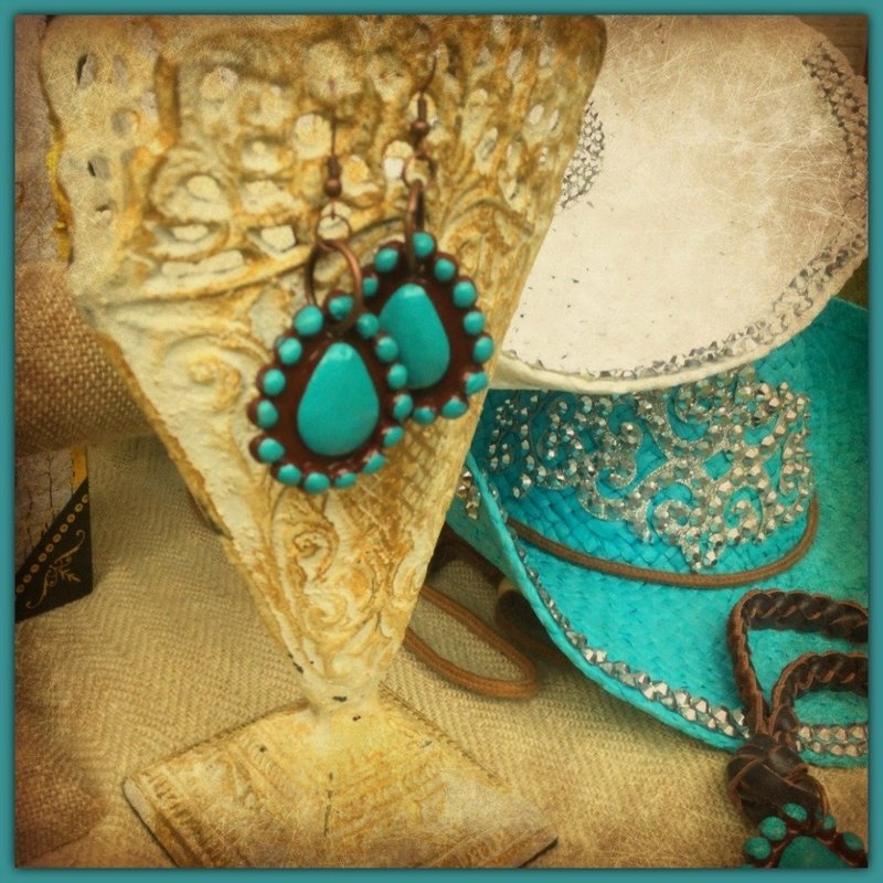 "Her Strength" - Handmade Clay Earrings