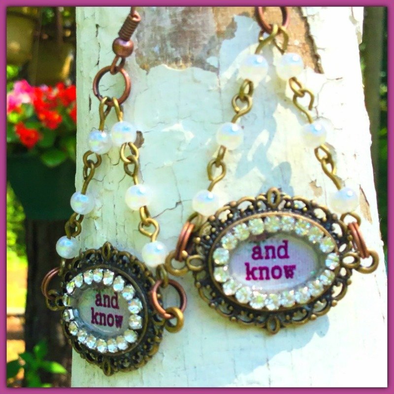 "and know" Earrings