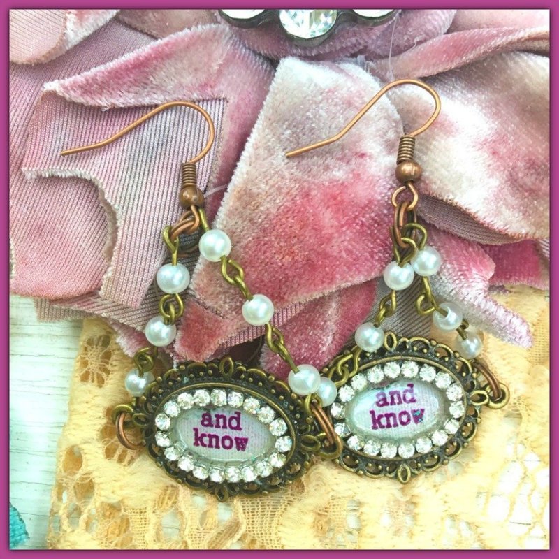 "and know" Earrings