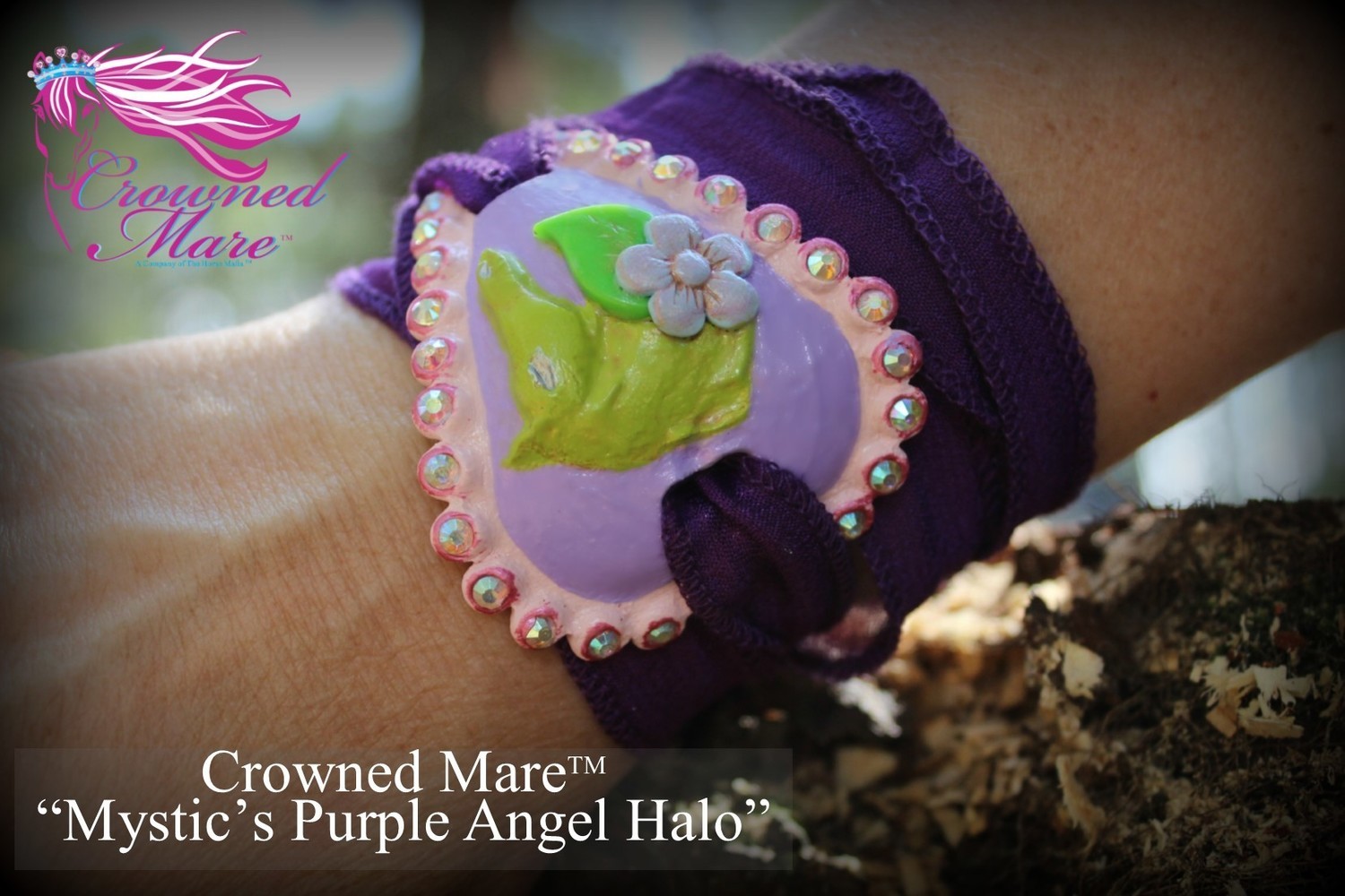 Mystic's Purple Angel Halo - Bracelet