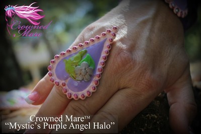 Mystic's Purple Angel Halo - Ring