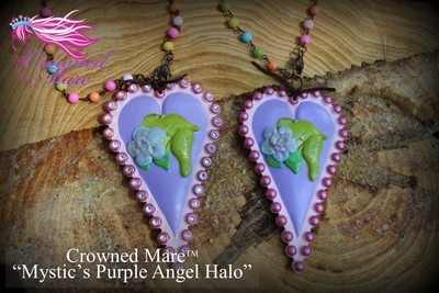 Mystic's Purple Angel Halo - Pendant