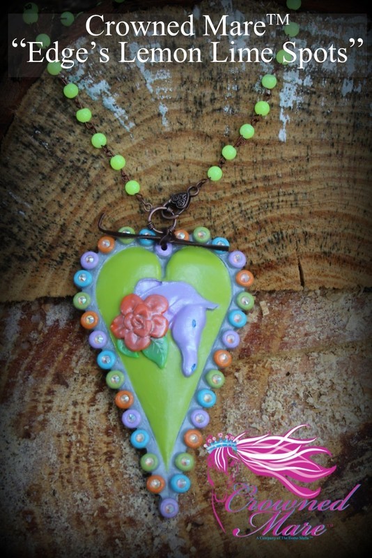Edge's Lemon Lime Spots - PENDANT
