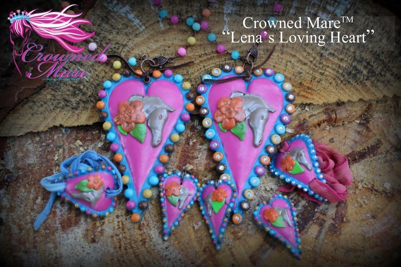 Lena's Loving Heart - FULL SET (Pendant, Earrings, Bracelet, Ring)