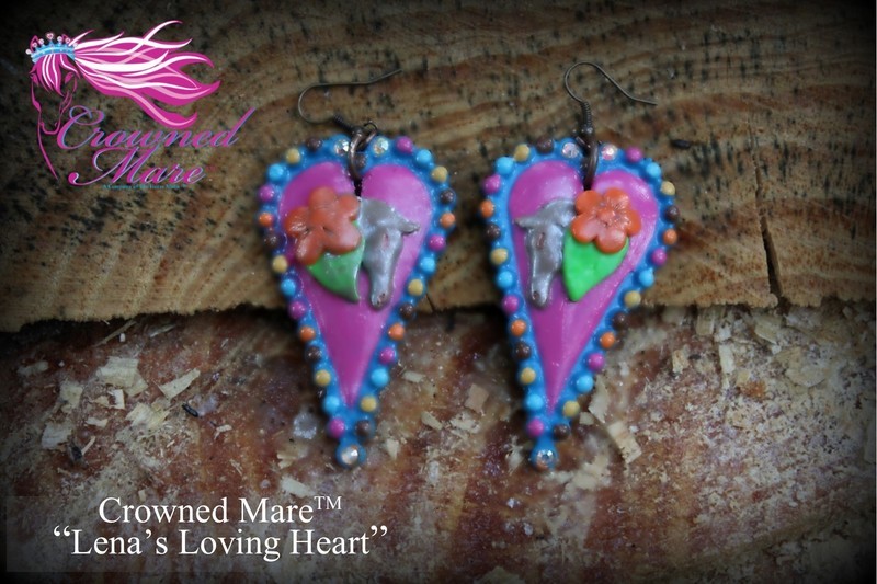 Lena's Loving Heart - EARRINGS