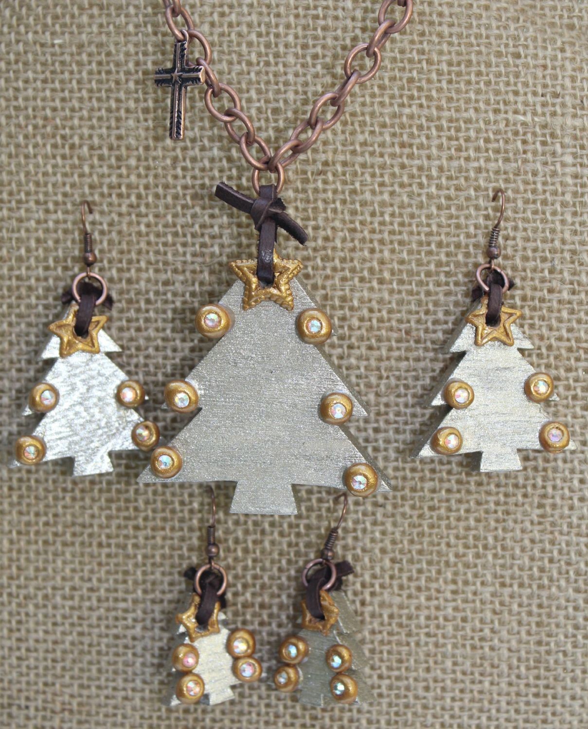 Christmas in the Country! - Christmas Tree Necklace - Proudly Made in Alabama