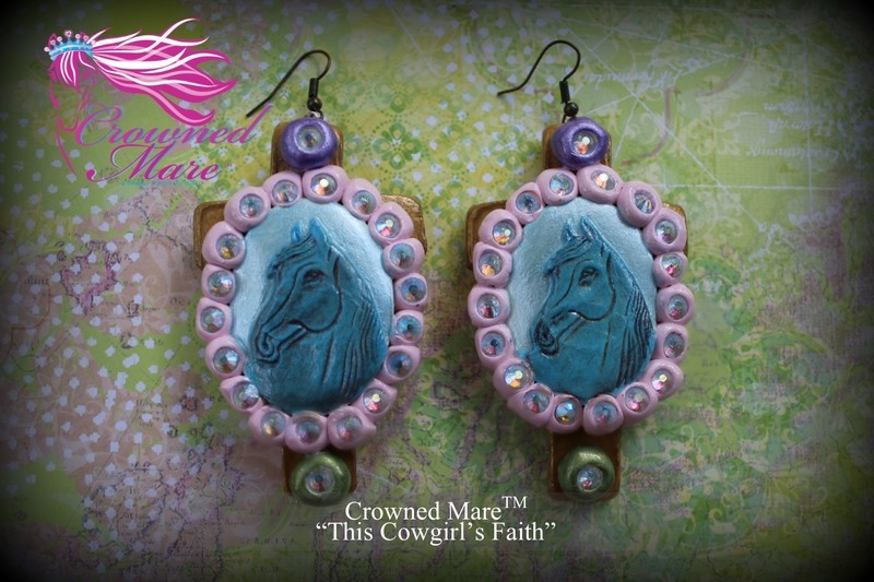This Cowgirl's Faith - EARRINGS