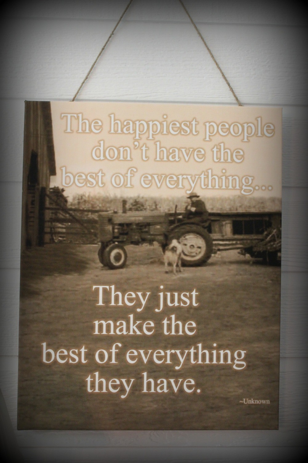 16 16" x 20" Wrapped Canvas Print of "They Make the Best..."