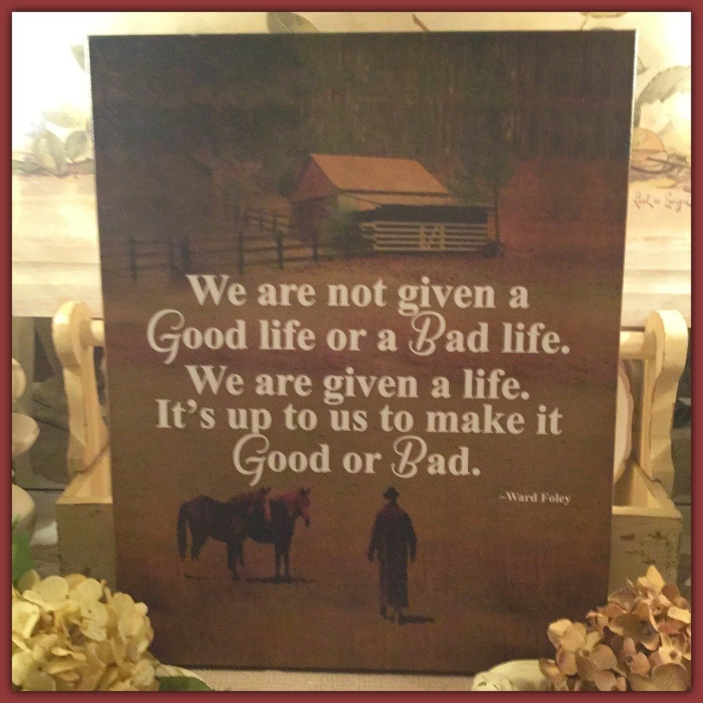 16 16" x 20" Wrapped Canvas "It's Up to Us..."