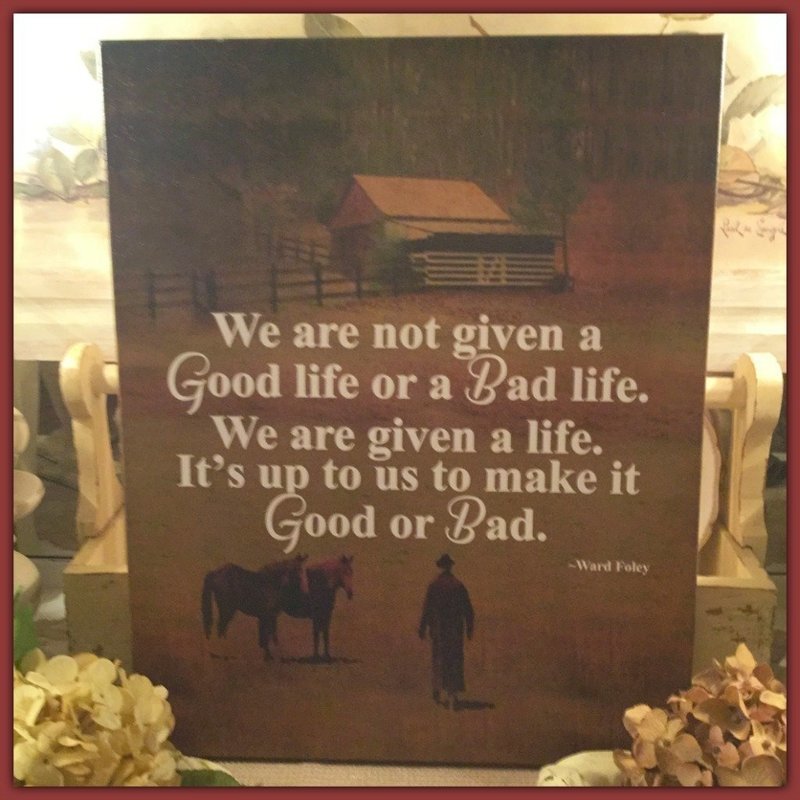 16" x 20" Wrapped Canvas "It's Up to Us..."