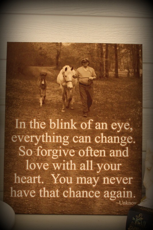 16" x 20" Wrapped Canvas of "In the Blink of an Eye"