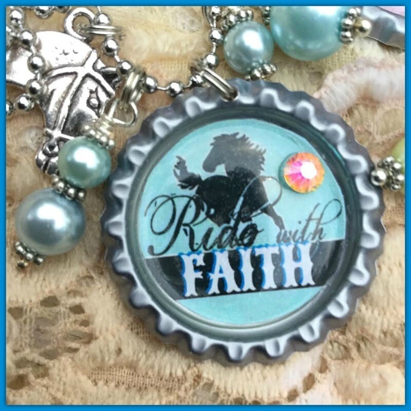 "Ride with FAITH" - Blue